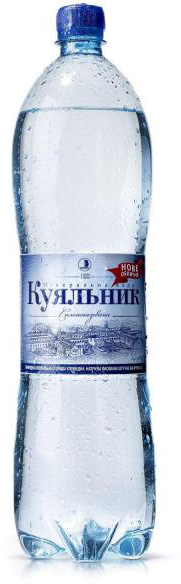 Вода мінеральна сильногазована "КУЯЛЬНИК", 1,5